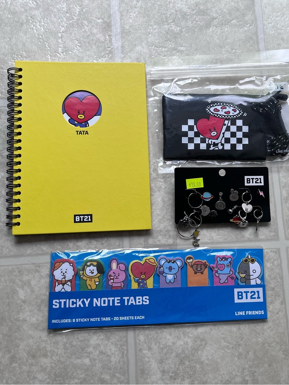 BTS BT21 Tata Bundle